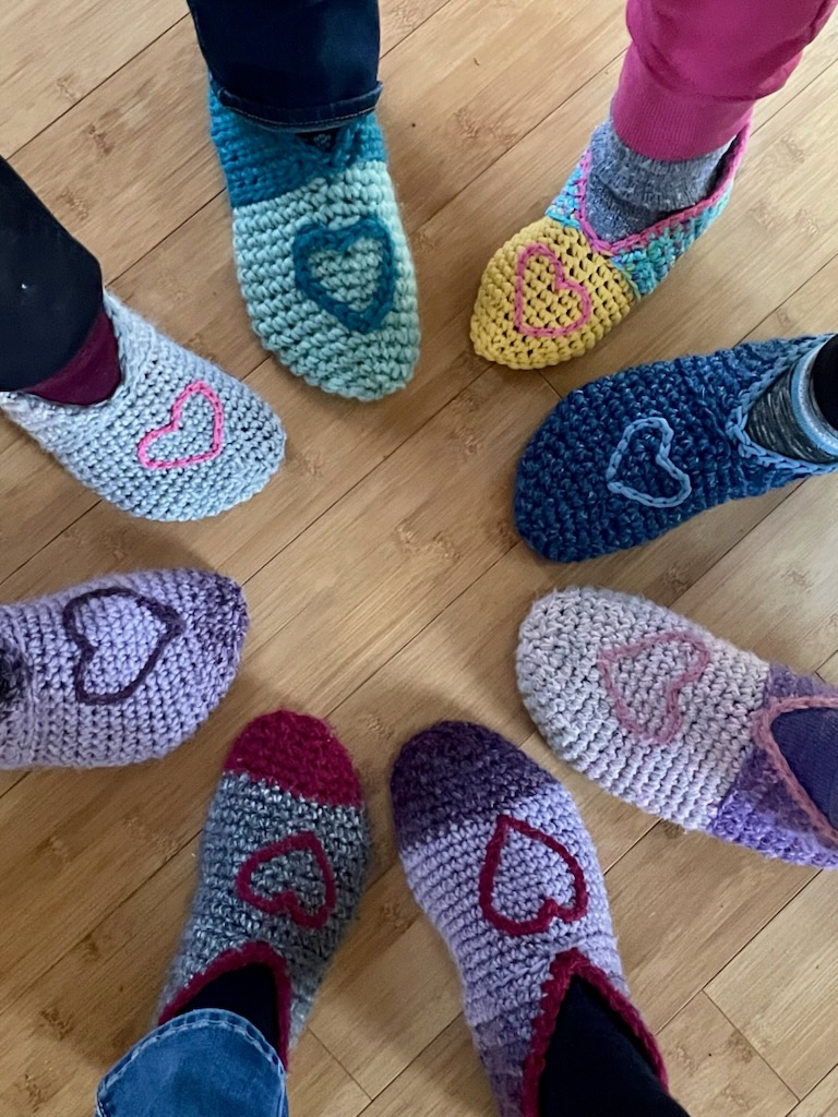 slippers for Wild Church
