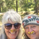 Flowers in nostrils!